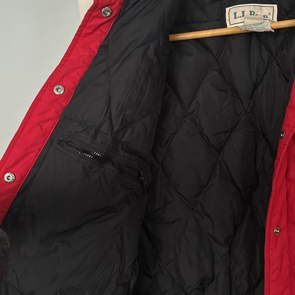 L.L. Bean, Woman’s Medium . Goose Down Insulated Vintage Jacket/Shacket. - Picture 8 of 13